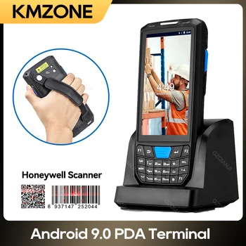Honeywell 1D 2D, סורק אנדרואיד מחשב כף יד מוקשח מסוף כף יד מחשב כף יד מלקט נתונים QR ברקוד המלאי אלחוטית 4G GPS NFC